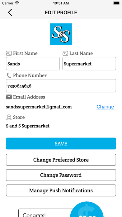 S&S Supermarket Screenshot