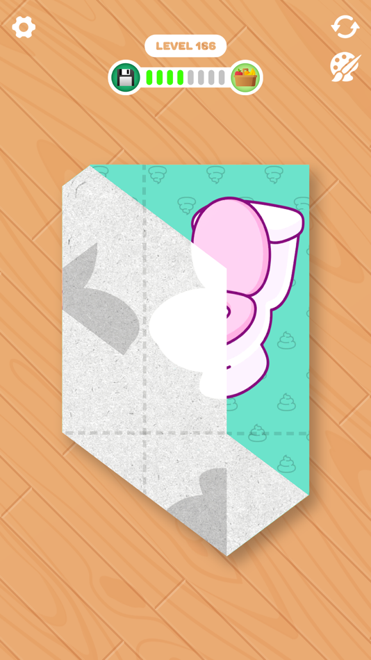 #2. Paper Fold (iOS) 由: AI Games FZ