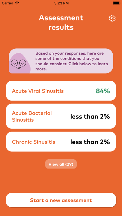 Treatment Digital Health Care Screenshot