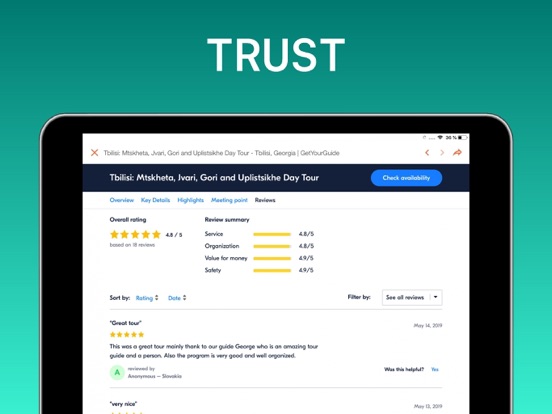 Georgia Travel Guide . iPad screenshot 7 - Navigation app