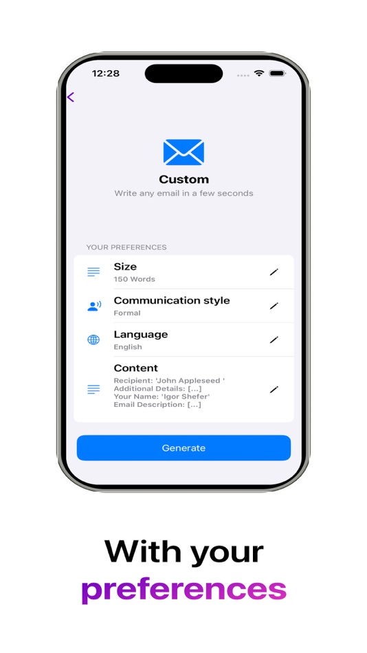 #3. Textify: Write texts with AI (iOS) 由: Igor Shefer