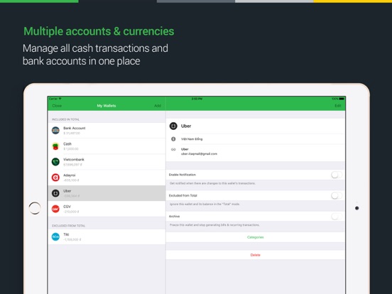 Screenshot #6 pour Money Lover: Expense Tracker