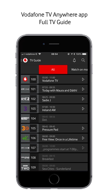Vodafone TV Anywhere