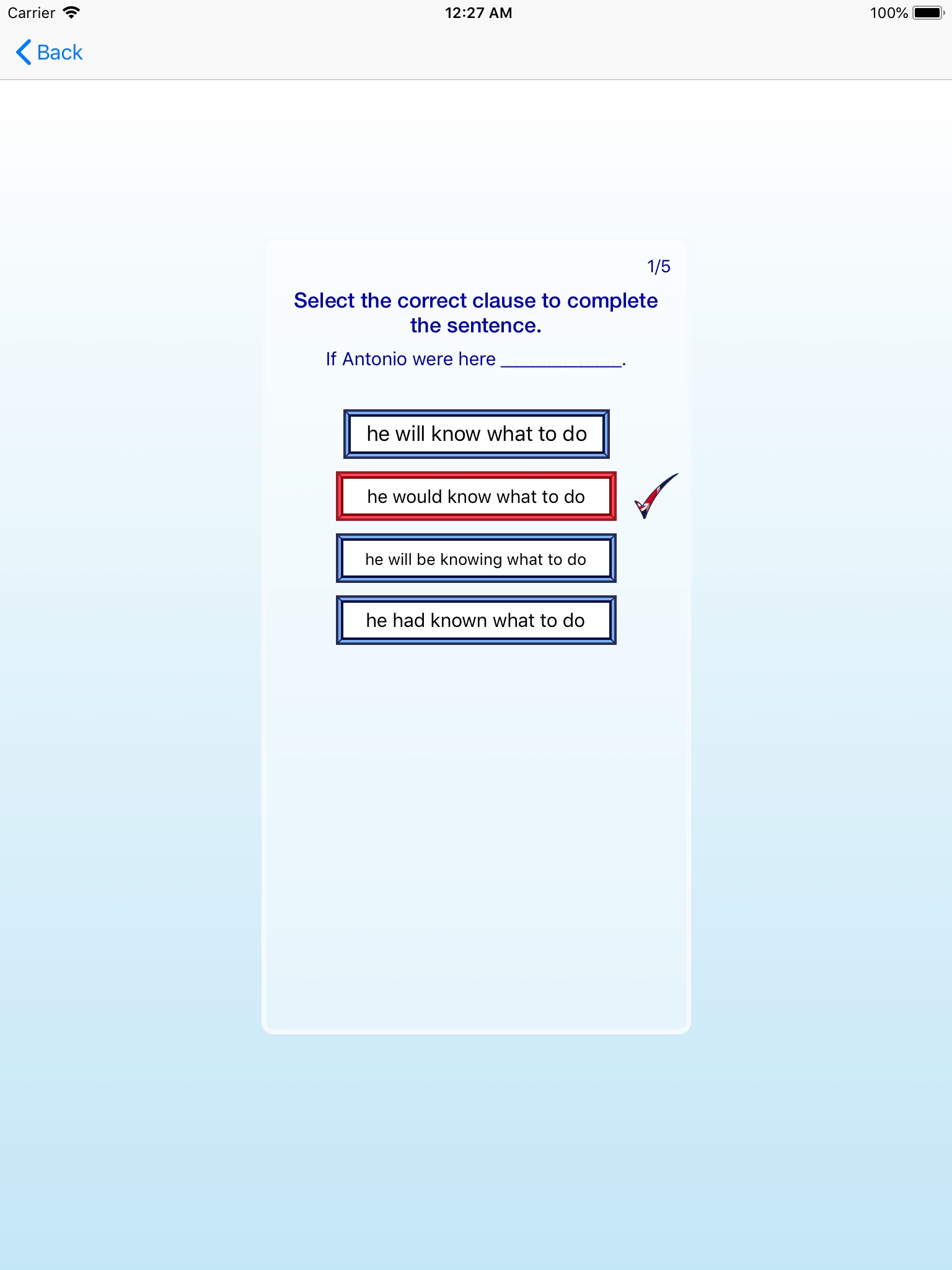 English Grammar screenshot 3