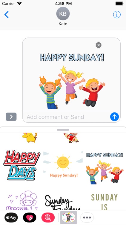 sunday stickers screenshot-6