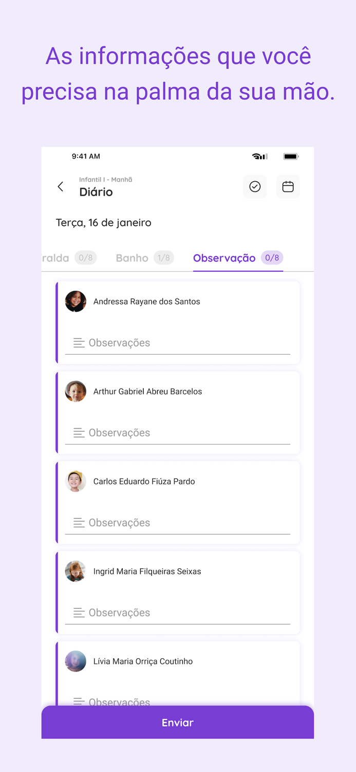 Agenda Edu - Equipe Escolar