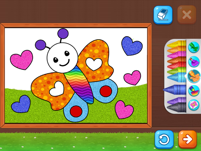 Coloring Games Painting Glow