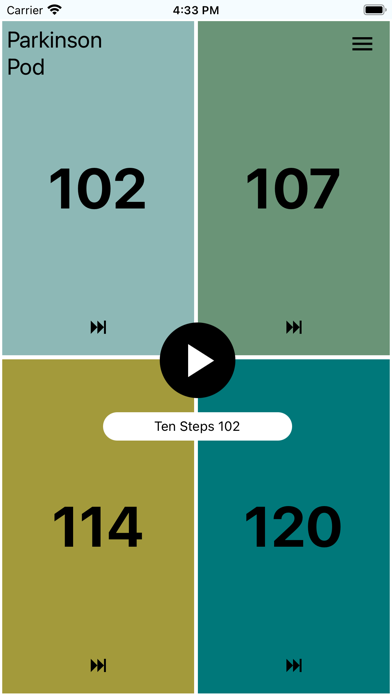ParkinsonPod Screenshot