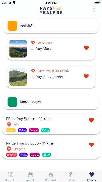 Pays de Salers Tourisme Screenshot