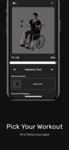 Wheel Fit - Wheelchair Fitness screenshot #4 for iPhone