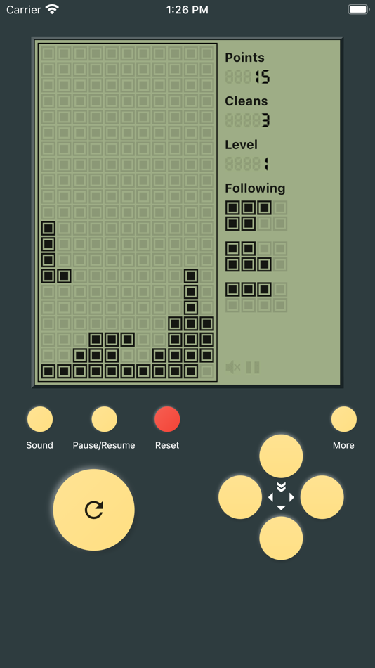 #3. Falling Block Puzzle: Retro (iOS) Podle: APPS BAY LIMITED