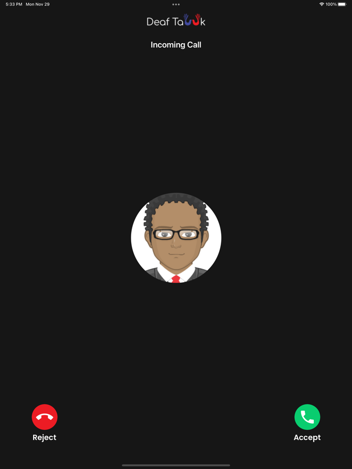 Deaftawk Interpreter