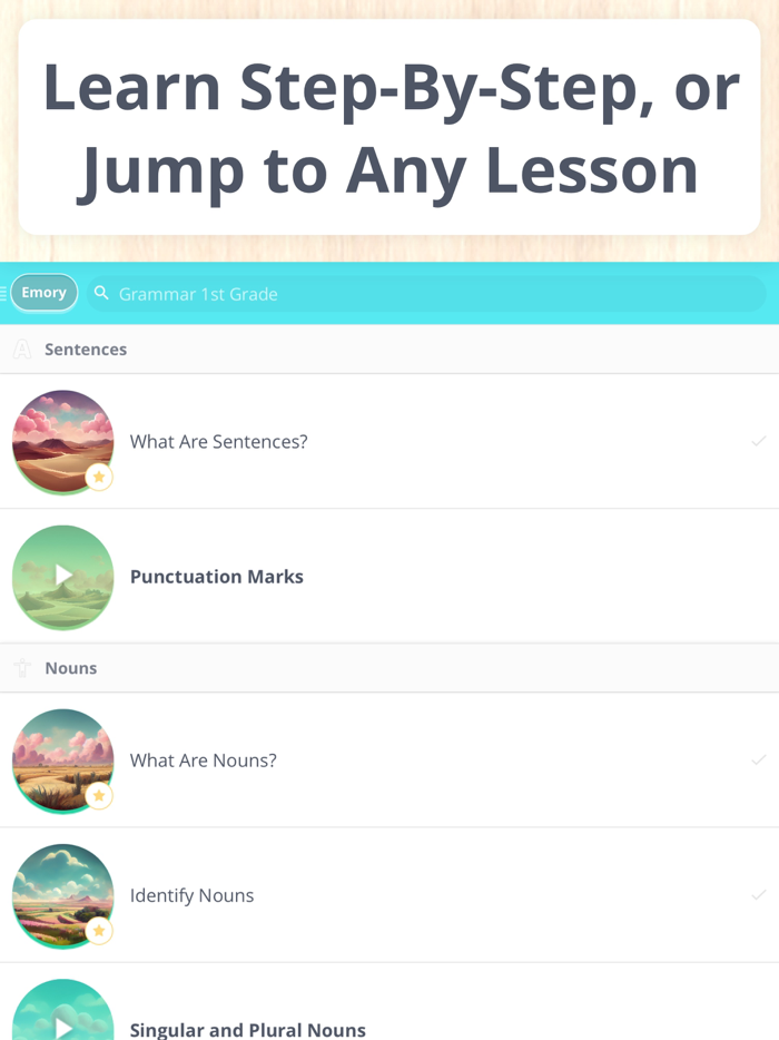 Grammar Ace 1st Grade