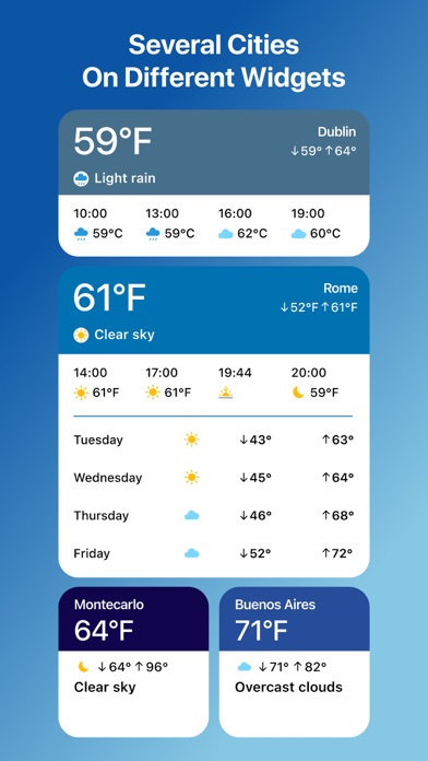 Weather and Climate Tracker Screenshot