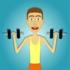 Muscle clicker: Gym game icon