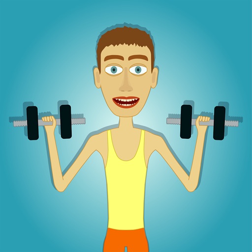 Muscle clicker: Gym game