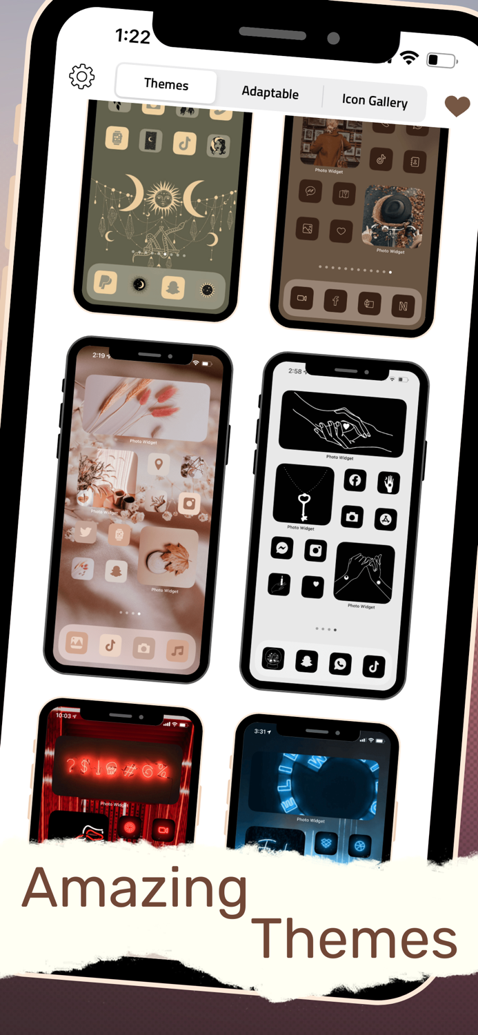 Photo Widget - Aesthetic Icons