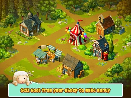 Tiny Sheep : Pet Sim on a Farm iPad app afbeelding 5