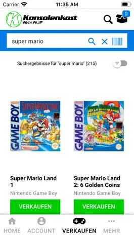 Game screenshot Konsolenkost - Games Ankauf apk