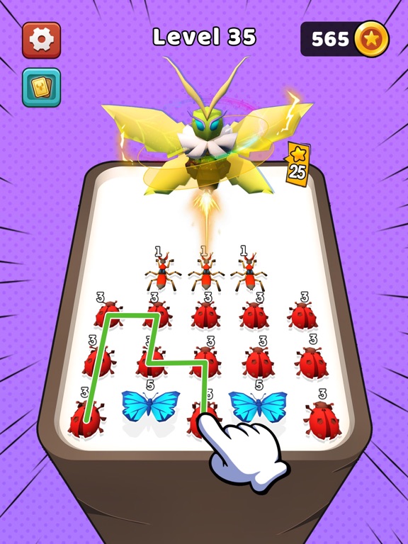 Merge Insect - Insect Fusion iPad screenshot 4 - Games app