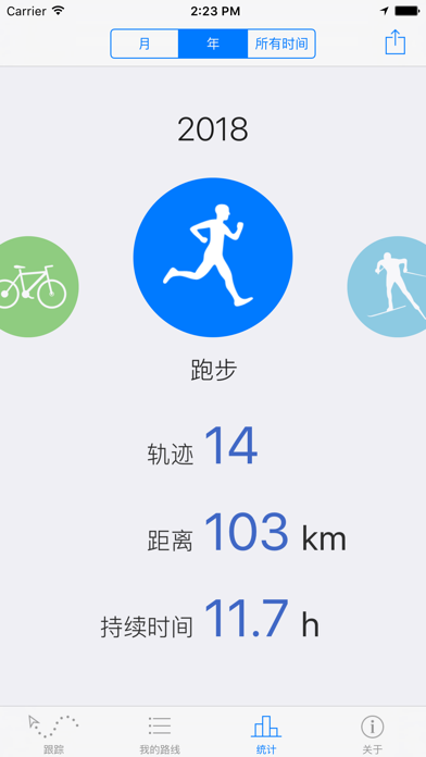 Routie 〜 GPS运动跟踪器 screenshot