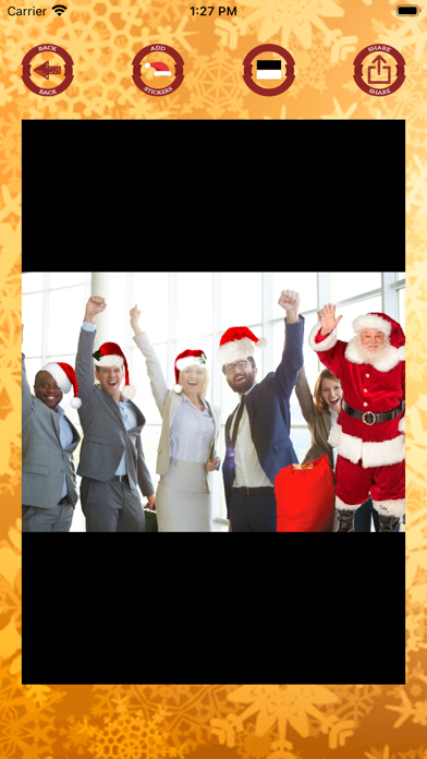 Christmas - photo stickers Screenshot