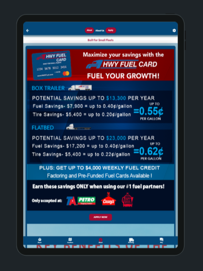 HWY FUEL CARD