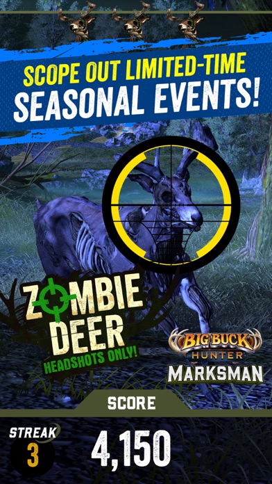 SKILLZ DECLARES OPEN SEASON FOR BIG BUCK HUNTERS! LEGENDARY FIRST-PERSON  SHOOTER FRANCHISE EXPANDS WITH NEW BIG BUCK HUNTER: MARKSMAN GAME, NO. 3 IN  SPORTS EXCLUSIVELY ON SKILLZ - Skillz: Competitive Mobile Games