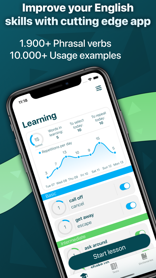 #1. Phrasal Verbs - Learn English (iOS) 由: Aleksei Naumov