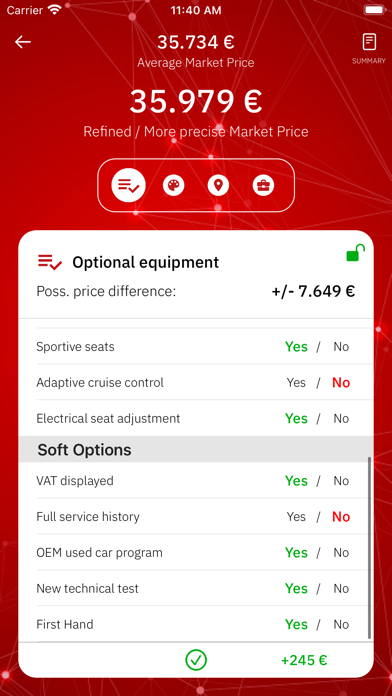 Auto Price APP Screenshot