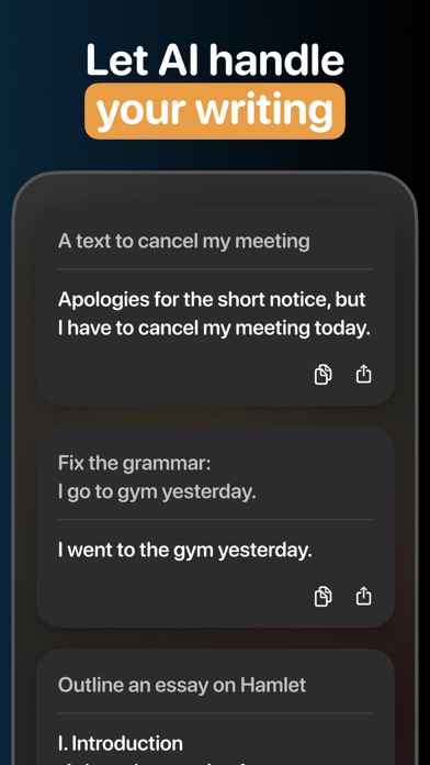 TextAI - AI Message Writerのおすすめ画像2