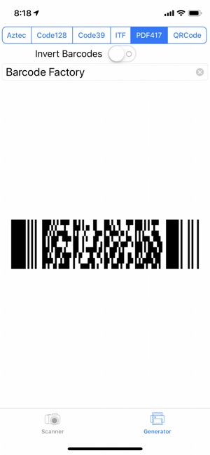 Inverted Barcode Readers - BarcodeFactory