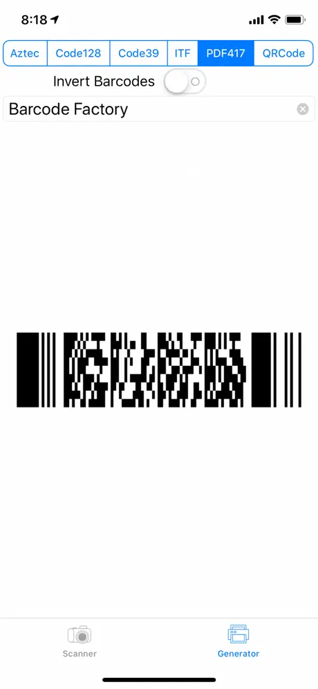 Barcode Factory +