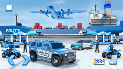 US City Police Car Transporter Screenshot