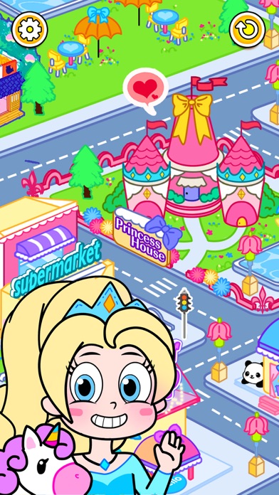 Princess Town Life World Games Screenshot