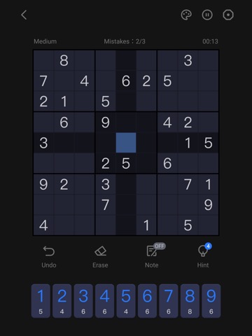 Sudoku : Daily 数字ナンプレパズルゲームのおすすめ画像3