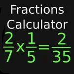 Fractions Calculator App Cancel