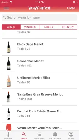 VanWineFest screenshot 1