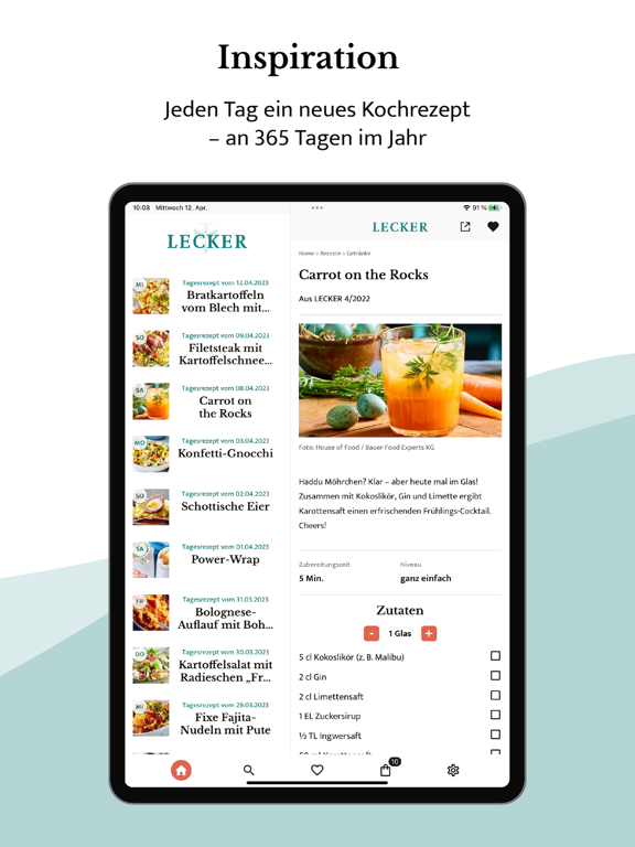 Lecker - Rezepte für jeden Tag screenshot 3