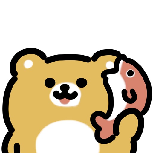 anime bear moji sticker