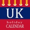 Icon UK Holiday Calendar