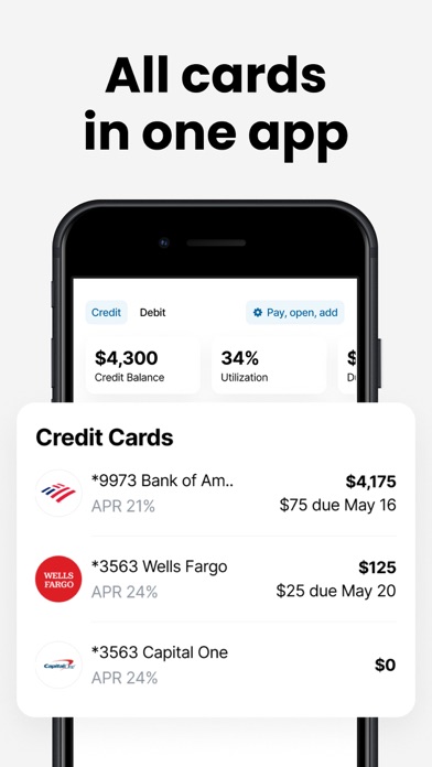 Gauss: Payoff Credit Card Debt Screenshot