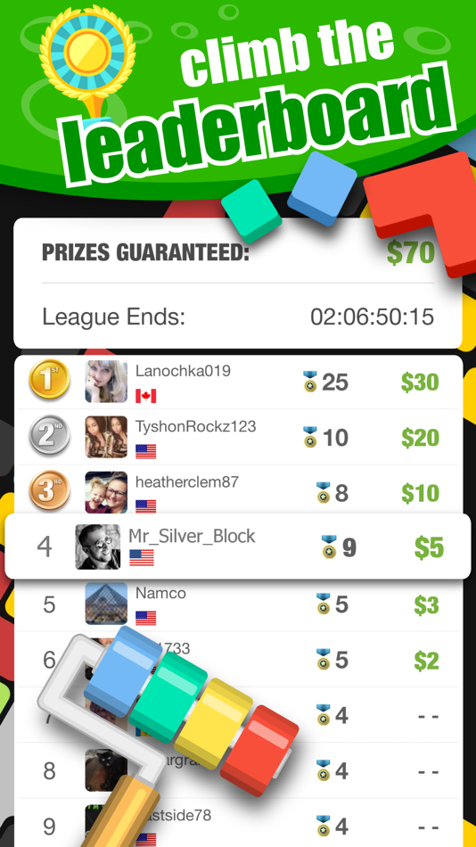 #6. Perfect Fill - Stack & Merge (iOS) 由: CodeCube Brothers Partnership