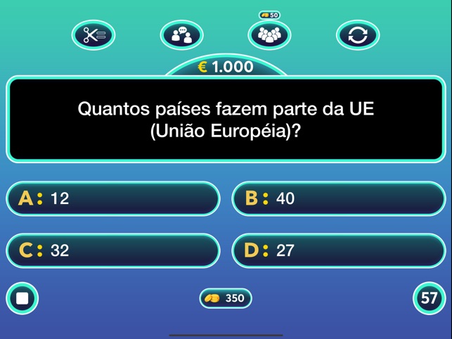 Modelo Quiz de Conhecimentos Gerais