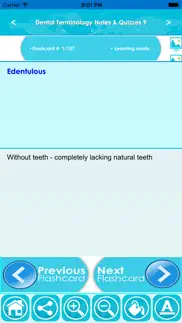 dental terminology exam review iphone screenshot 4