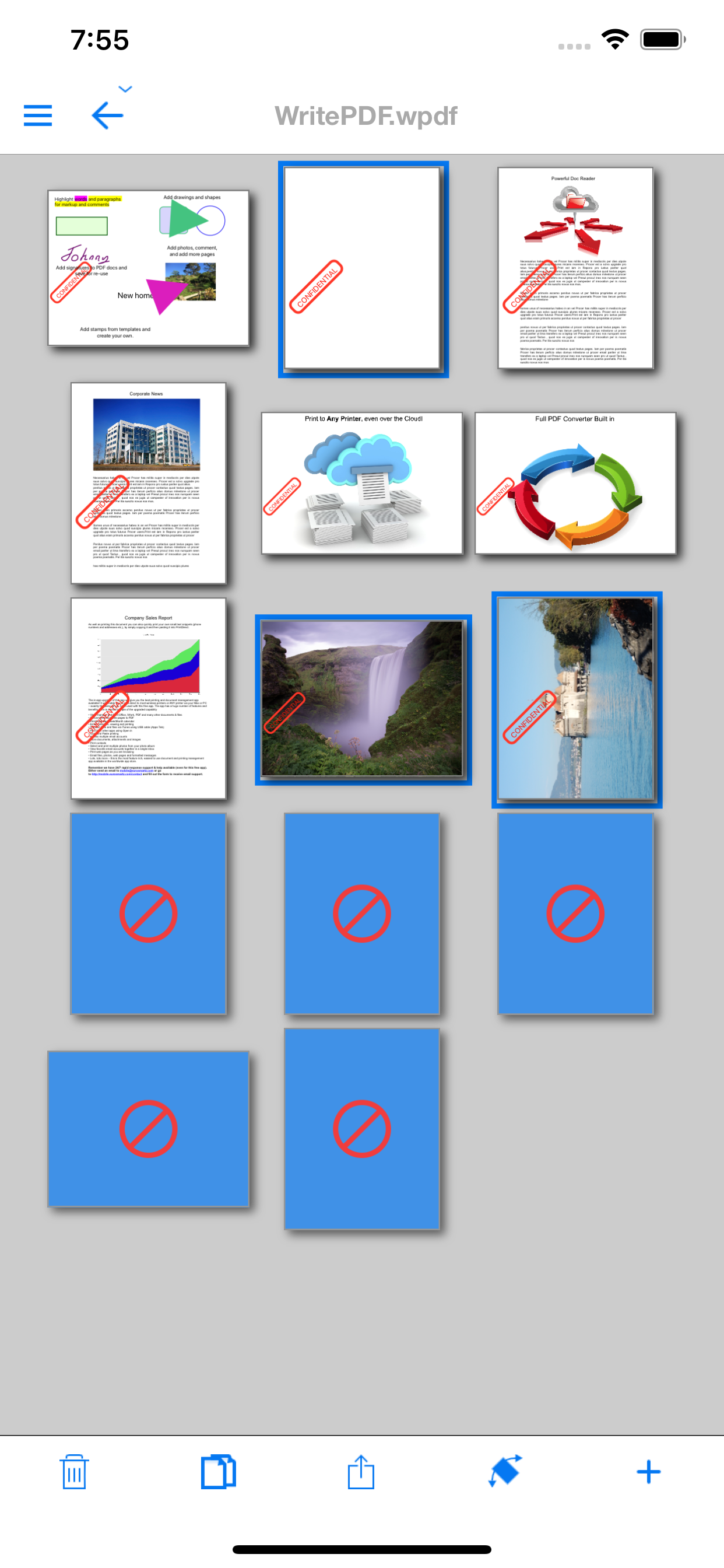 WritePDF for iPhone screenshot 4