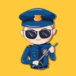 Policeman Stickers App Contact