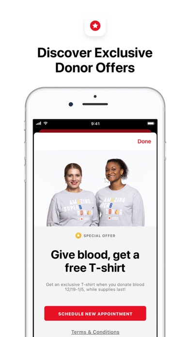 Blood Donor American Red Cross Screenshot