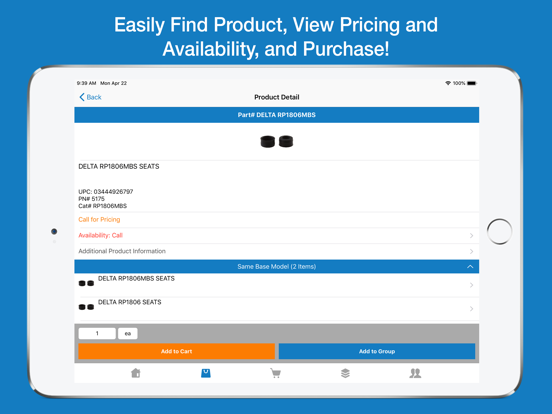 SupplyZone iPad screenshot 2 - Business app
