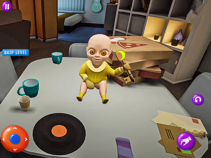 Giant Fat Baby Gangster Game